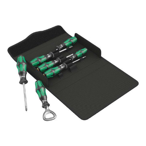 Wera 300/7 Screwdriver Set Kraftform Plus, 7Pce WER105624