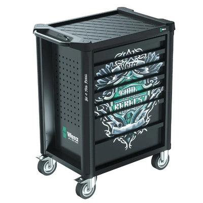 Wera 9700 Tool Rebel Roller Cabinet 1, 94 Pce