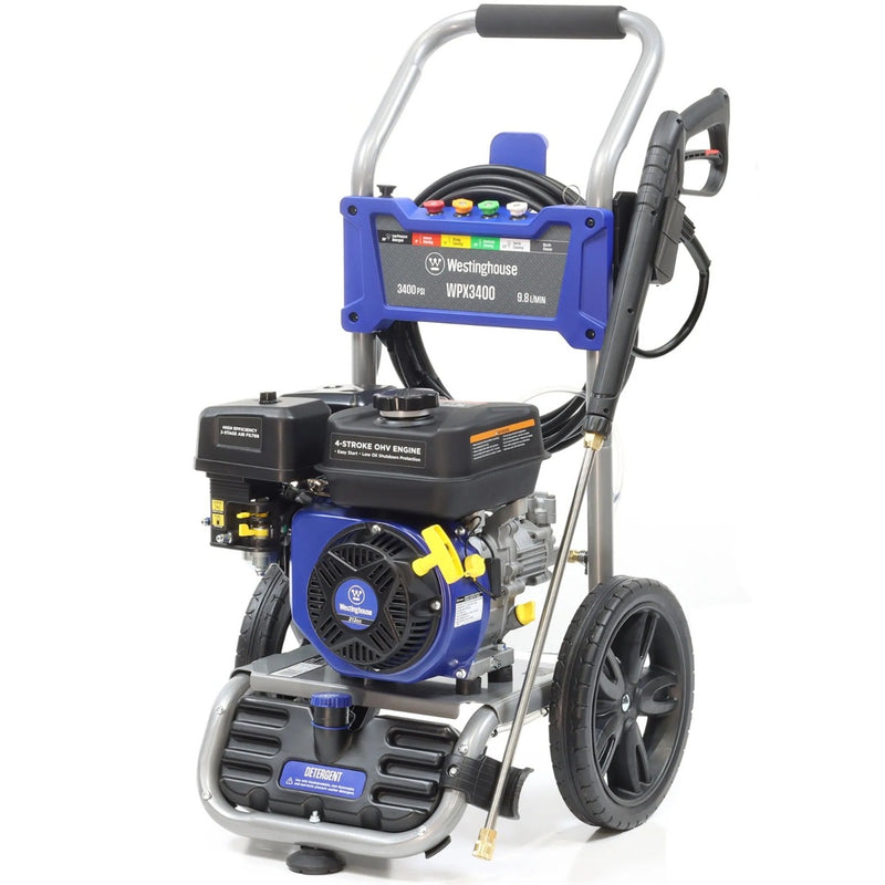 WESTINGHOUSE Petrol Water Pressure Cleaner-3400psi 9.8Lpm