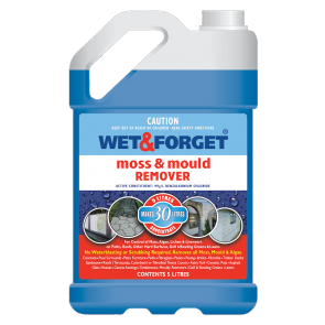 Wet & Forget Moss, Mould, Lichen, Black Fungi & Algae Remover-5L(Makes 30L's)