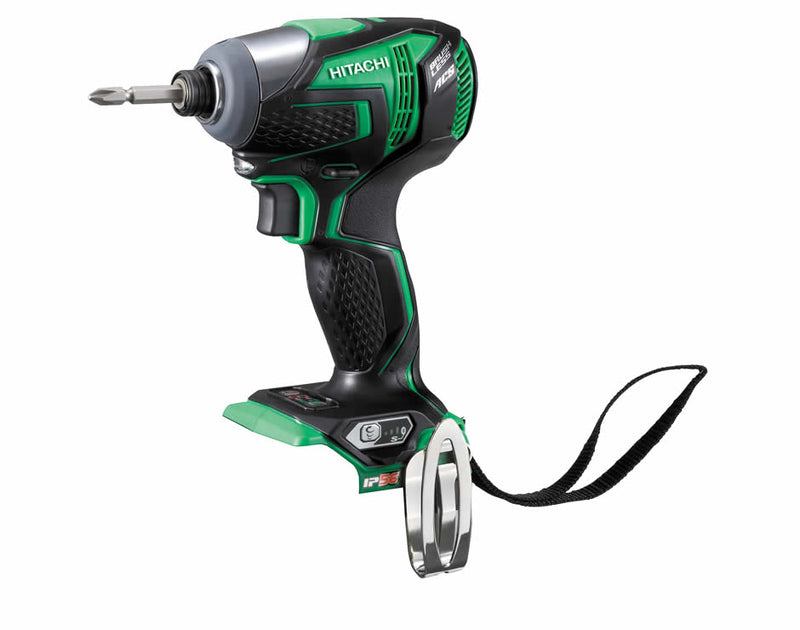 Hitachi WH18DDL(H4) 18V Li-Ion Cordless Brushless Slide IP56 Impact Driver - Skin Only