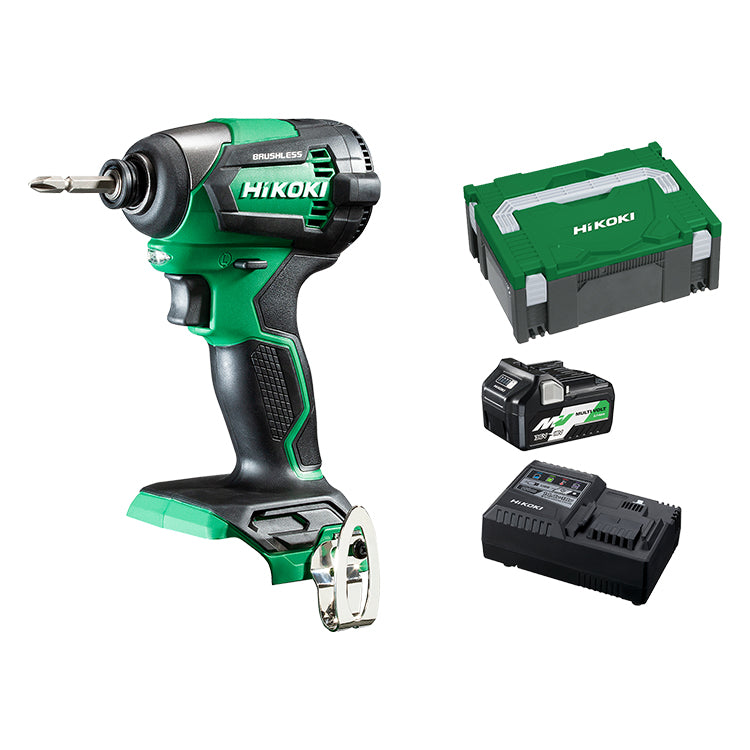 HIKOKI - 18V Brushless Impact Driver Kit