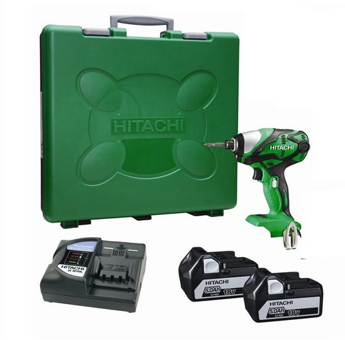 HITACHI 18v  Impact Driver Cordless Kit-5ah WH18DSDL(HJ)