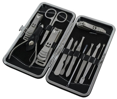 MEDALIST Work Force  Manicure Set Stainless Steel 12pc