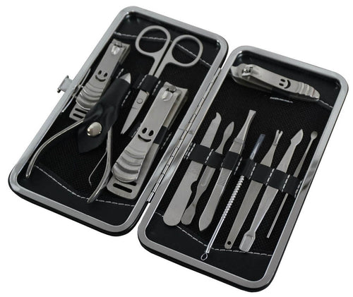 MEDALIST Work Force  Manicure Set Stainless Steel 12pc