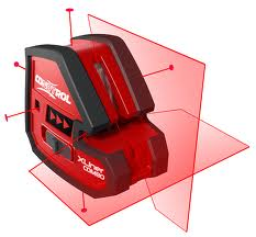 CONDTROL XLiner Combo 5 Dot & Cross Line Laser Level Kit XLINERCOMBO