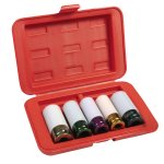 Toledo 309400 Wheel Nut Socket (5 Piece) SAE