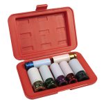 Toledo 309450 Wheel Nut Socket (7 Piece) Metric & SAE