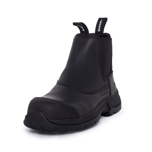 MACK BARB II SLIP ON SAFETY SAFETY BOOTS BLACK MKBARB2-BBF