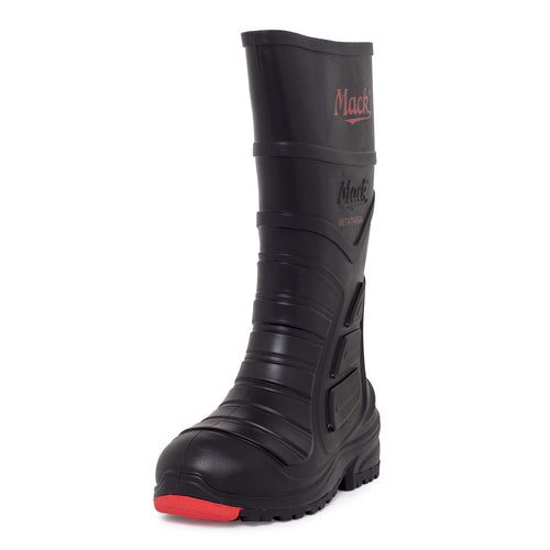 Mack Deluge Safety Gumboots Charcoal MKDELUGE-CCF