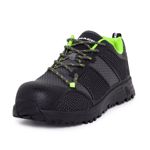 MACK PITCH TRACTION CONTROL SAFETY WORK SHOES BLACK-BOOTS MKPITCH