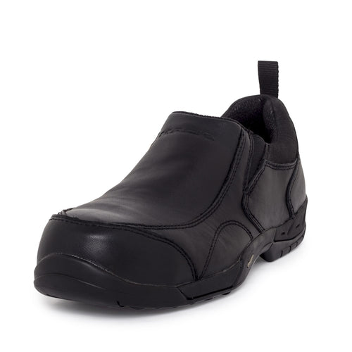 MACK PRESIDENT SLIP ON SAFETY WORK SHOES BLACK MKPRESIDE-BBF