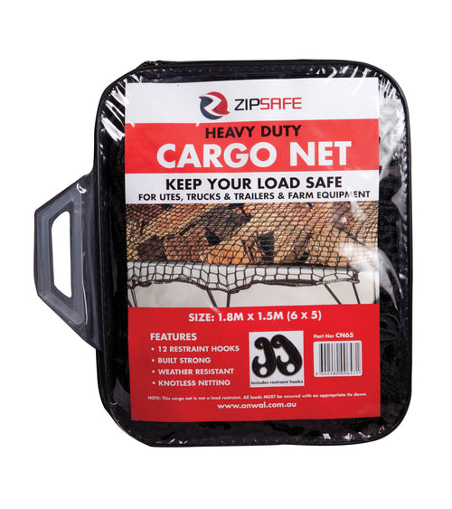 ZIPSAFE Cargo net CARGO NET 1.8m x 1.5m (6 x 5) CN65