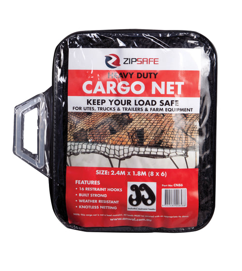 ZIPSAFE Cargo net CARGO NET 2.4m x 1.8m (8 x 6) CN86