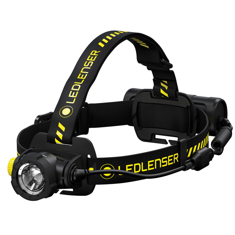 Ledlenser H7R Work 1000lm Rugged Rechargeable IP67 Stepless Light Dimmer Advanced Focus Headlamp
