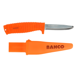Bahco Floating Rescue Stainless Steel Knife With Sheath Pouch Holster