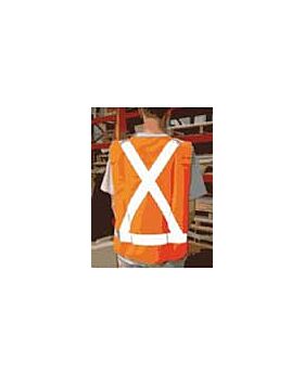 HIGH VISIBILTY VEST - REFLECTIVE ORANGE VESTR