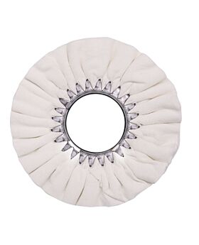 RENEGADE Airway Polishing Wheel Pad-  White Domet flannel 9" 230mm