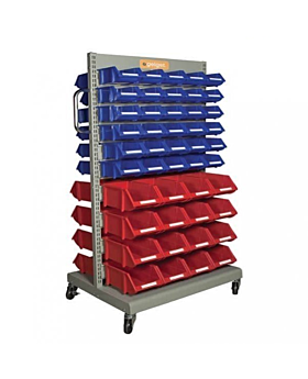 GEIGER Double Sided Mobile Storage Trolley Cart-MS20020K