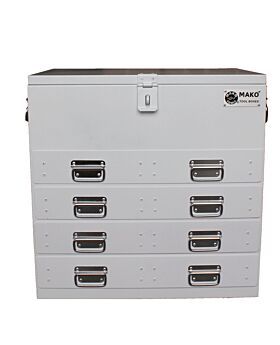 MAKO Ute/Truck  4 Drawers Tool Box Chest- TOB-4GS