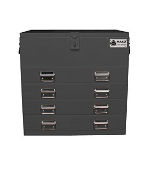 MAKO Ute/Truck  4 Drawers Tool Box Chest- TOB-4GSG