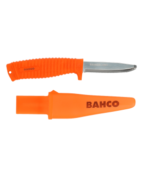 Bahco Floating Rescue Stainless Steel Knife With Sheath Pouch Holster