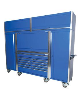 Kincrome  Tool Armour 114" Superwide Workshop Tool Box  With Hutch & Lockers -ATD