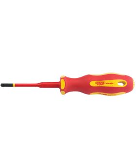 Draper Tools Ergo Plus&#174; Extra Slim PZ/SL Type VDE Interchangeable Screwdriver Blade No:1 x 80mm DRA02254