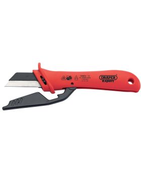 Draper Tools Expert 180mm VDE Approved Fully Insulated Cable Knife DRA04616