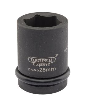 Draper Tools Expert 25mm 3/4 Square Drive Hi-Torq&#174; 6 Point Impact Socket DRA05006