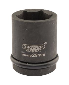 Draper Tools Expert 29mm 3/4 Square Drive Hi-Torq&#174; 6 Point Impact Socket DRA05010