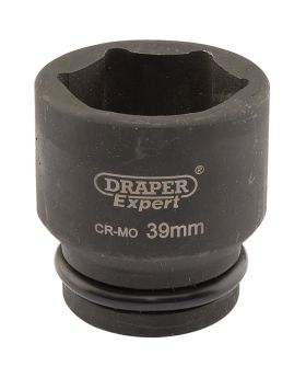 Draper Tools Expert 39mm 3/4 Square Drive Hi-Torq&#174; 6 Point Impact Socket DRA05019