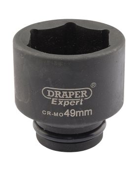 Draper Tools Expert 49mm 3/4 Square Drive Hi-Torq&#174; 6 Point Impact Socket DRA05031