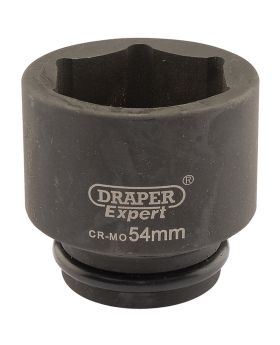 Draper Tools Expert 54mm 3/4 Square Drive Hi-Torq&#174; 6 Point Impact Socket DRA05035