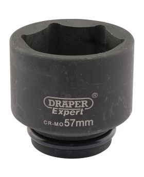 Draper Tools Expert 57mm 3/4 Square Drive Hi-Torq&#174; 6 Point Impact Socket DRA05038