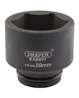 Draper Tools Expert 59mm 3/4 Square Drive Hi-Torq&#174; 6 Point Impact Socket DRA05040