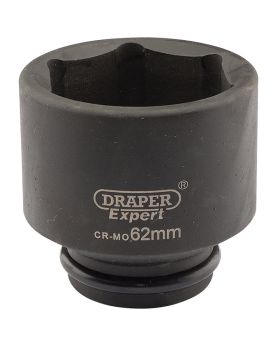 Draper Tools Expert 62mm 3/4 Square Drive Hi-Torq&#174; 6 Point Impact Socket DRA05042