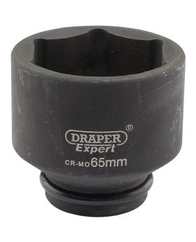 Draper Tools Expert 65mm 3/4 Square Drive Hi-Torq&#174; 6 Point Impact Socket DRA05043