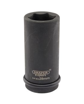 Draper Tools Expert 28mm 3/4 Square Drive Hi-Torq&#174; 6 Point Deep Impact Socket DRA05060