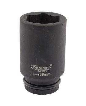 Draper Tools Expert 39mm 3/4 Square Drive Hi-Torq&#174; 6 Point Deep Impact Socket DRA05070