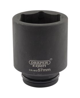 Draper Tools Expert 57mm 3/4 Square Drive Hi-Torq&#174; 6 Point Deep Impact Socket DRA05086