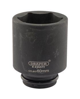 Draper Tools Expert 60mm 3/4 Square Drive Hi-Torq&#174; 6 Point Deep Impact Socket DRA05088