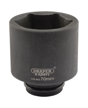 Draper Tools Expert 70mm 3/4 Square Drive Hi-Torq&#174; 6 Point Deep Impact Socket DRA05091