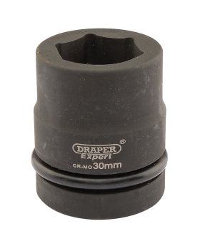 Draper Tools Expert 30mm 1 Square Drive Hi-Torq&#174; 6 Point Impact Socket DRA05111