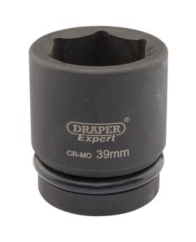 Draper Tools Expert 39mm 1 Square Drive Hi-Torq&#174; 6 Point Impact Socket DRA05119