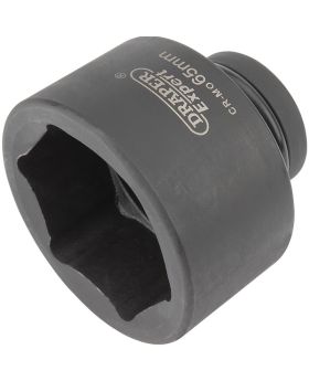 Draper Tools Expert 65mm 1 Square Drive Hi-Torq&#174; 6 Point Impact Socket DRA05130