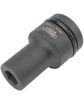 Draper Tools Expert 17mm 1 Square Drive Hi-Torq&#174; 6 Point Deep Impact Socket DRA05132