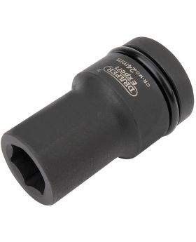 Draper Tools Expert 24mm 1 Square Drive Hi-Torq&#174; 6 Point Deep Impact Socket DRA05139