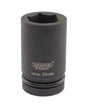 Draper Tools Expert 35mm 1 Square Drive Hi-Torq&#174; 6 Point Deep Impact Socket DRA05149