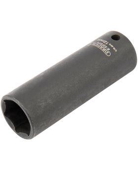 Draper Tools Expert 12mm 1/4 Square Drive Hi-Torq&#174; 6 Point Deep Impact Socket DRA05190